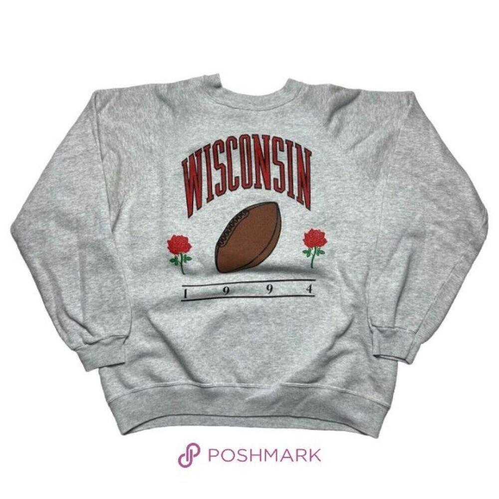 Wisconson Badgers 1994 Rose Bowl Sweatshirt Retro Elbertfranklin5